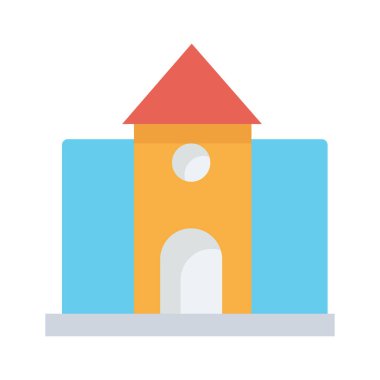 Kolayca değiştirilebilen ve düzenlenebilen uygun fiyatlı ev izole edilmiş vektör simgesi