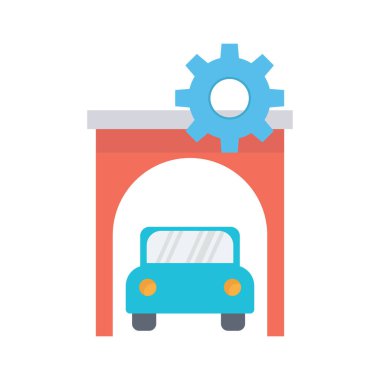 Kolayca değiştirebilen ya da düzenleyebilen izole edilmiş vektör simgesi