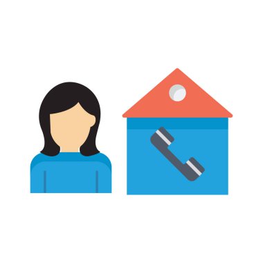 Kolayca değiştirebilen ya da düzenleyebilen Merkezi İzole Vektör simgesi