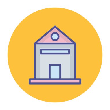 Kolayca değiştirebilen ya da düzenleyebilen izole edilmiş vektör simgesi