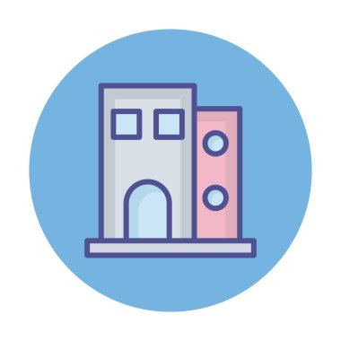 Kolayca değiştirebilen ya da düzenleyebilen izole edilmiş vektör simgesi