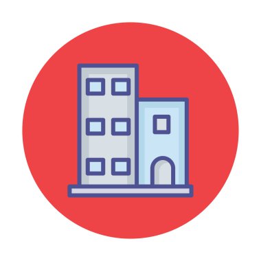 Kolayca değiştirebilen veya düzenleyebilen izole edilmiş Vektör simgesini düzleştirir