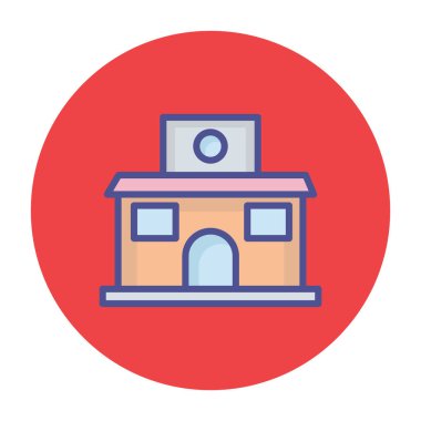  Kolayca değiştirebilen ya da düzenleyebilen izole edilmiş vektör simgesi