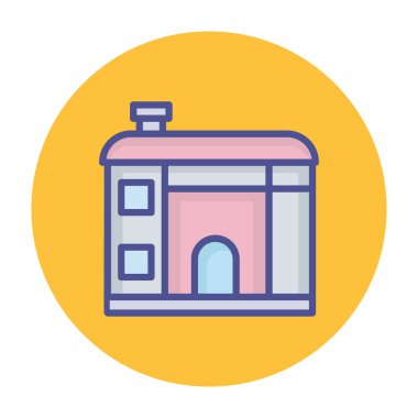 Kolayca değiştirebilen ya da düzenleyebilen izole edilmiş vektör simgesi