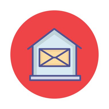 Ev portföyü izole edilmiş Vektör simgesi kolayca düzenlenebilir ya da değiştirilebilir