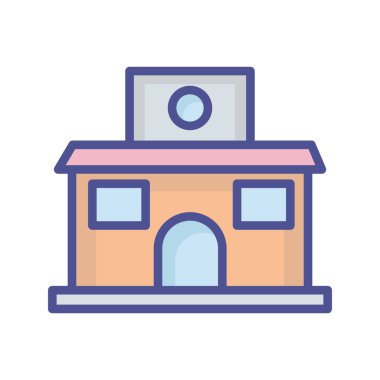  Kolayca değiştirebilen ya da düzenleyebilen izole edilmiş vektör simgesi