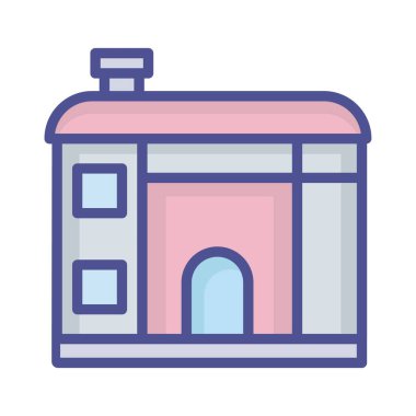 Kolayca değiştirebilen ya da düzenleyebilen izole edilmiş vektör simgesi