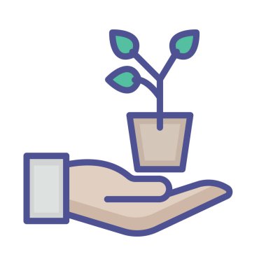 Bahçe Güvenliği İzole Vektör simgesi Kolayca değiştirilebilir veya düzenlenebilir