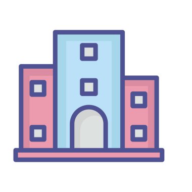 Kolayca değiştirebilen ya da düzenleyebilen izole edilmiş vektör simgesi