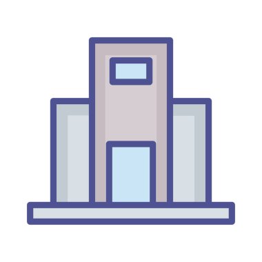 Kolayca değiştirilebilen ve düzenlenebilen uygun fiyatlı ev izole edilmiş vektör simgesi