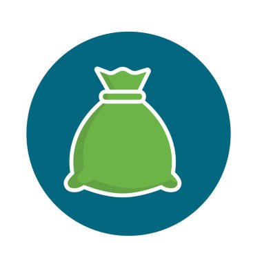 Kolayca değiştirebilen ya da düzenleyebilen Yük Torbası İzole Vektör simgesi