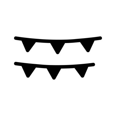 Kutlama kibrit kirişi izole edilmiş vektör simgesi kolayca düzenlenebilir ya da değiştirilebilir