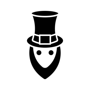 Aziz patrikler, kolayca düzenleyebilen veya düzenleyebilen izole edilmiş Vektör simgesiyle karşı karşıya