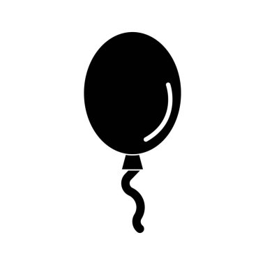 Kolayca düzenleyebilen ve düzenleyebilen balon izole edilmiş Vektör simgesi