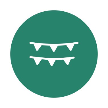 Kutlama kibrit kirişi izole edilmiş vektör simgesi kolayca düzenlenebilir ya da değiştirilebilir