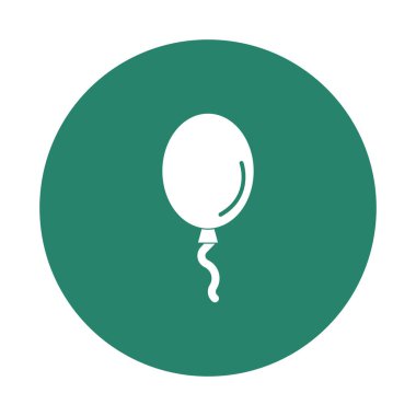 Kolayca düzenleyebilen ve düzenleyebilen balon izole edilmiş Vektör simgesi