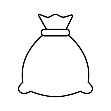 Kolayca değiştirebilen ya da düzenleyebilen Yük Torbası İzole Vektör simgesi