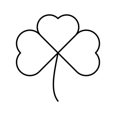 Aziz Patrick 'in çiçeği izole edilmiş Vektör simgesi kolayca düzenlenebilir ya da değiştirilebilir