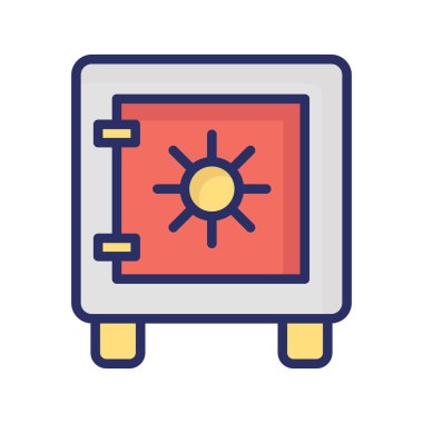 Dijital bankacılık izole edilmiş vektör simgesi kolayca düzenleyebilir ya da değiştirebilir