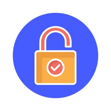 Kolayca düzenleyebilen ya da düzenleyebilen Şifreleme Vektör simgesi