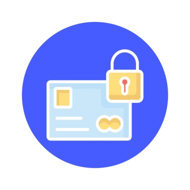 Kolayca düzenleyebilen veya düzenleyebilen kredi kartı izole edilmiş Vektör simgesi