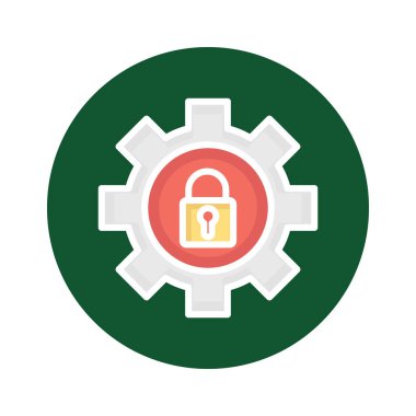 Antivirüs yazılımı izole edilmiş Vektör simgesi kolayca değiştirilebilir ya da düzenlenebilir