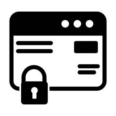 Antivirüs izole edilmiş vektör simgesi kolayca değiştirilebilir ya da düzenlenebilir