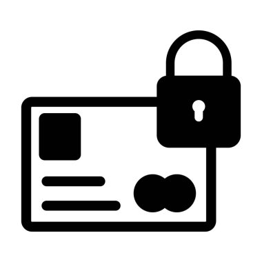 Kolayca düzenleyebilen veya düzenleyebilen kredi kartı izole edilmiş Vektör simgesi