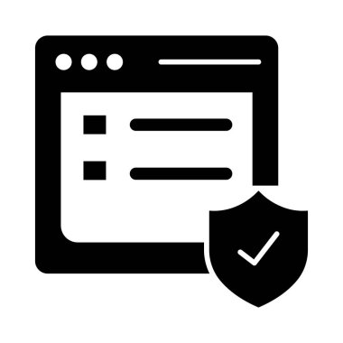 Kolayca değiştirebilen ya da düzenleyebilen güvenli ağ izole edilmiş Vektör simgesi