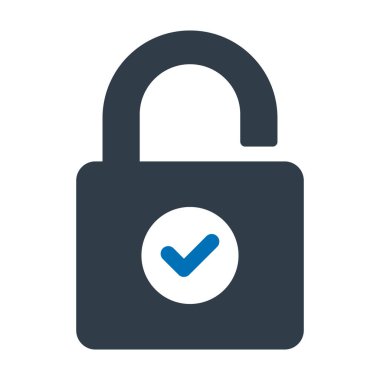 Kolayca düzenleyebilen ya da düzenleyebilen Şifreleme Vektör simgesi