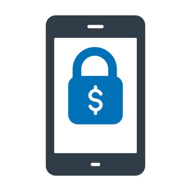  E bankacılık İzole Vektör simgesi kolayca düzenleyebilir veya değiştirebilir