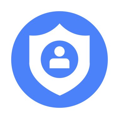 Gizlilik profili izole edilmiş vektör simgesi kolayca düzenlenebilir ya da düzenlenebilir