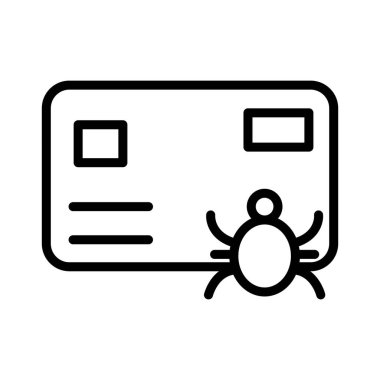 ATM Hatası Kolayca düzenleyebilen ve düzenleyebilen Vektör simgesi