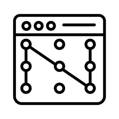 Kolayca düzenleyebilen ya da düzenleyebilen izole edilmiş vektör simgesi