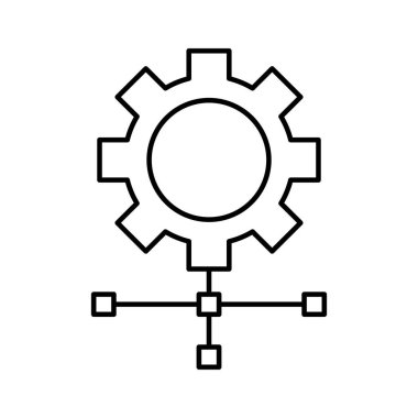 Siber güvenlik izole edilmiş vektör simgesi kolayca değiştirilebilir ya da düzenlenebilir