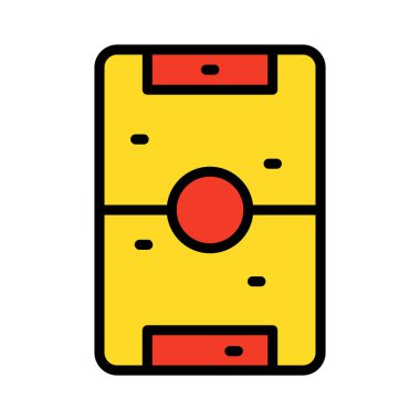 Oyun, zemin izole edilmiş vektör simgesi kolayca değiştirilebilir ya da düzenlenebilir