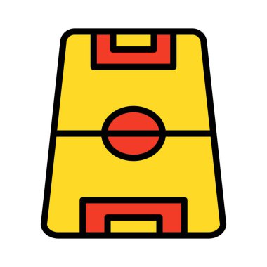 Oyun, zemin izole edilmiş vektör simgesi kolayca değiştirilebilir ya da düzenlenebilir