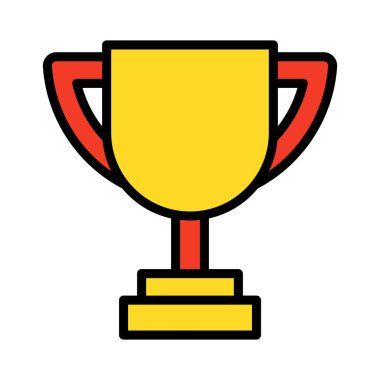 Ganimet, Başarı Kolayca değiştirilebilen veya düzenlenebilen izole edilmiş Vektör Simgesi