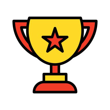 Ödül, en iyi izole edilmiş vektör simgesi kolayca değiştirilebilir veya düzenlenebilir