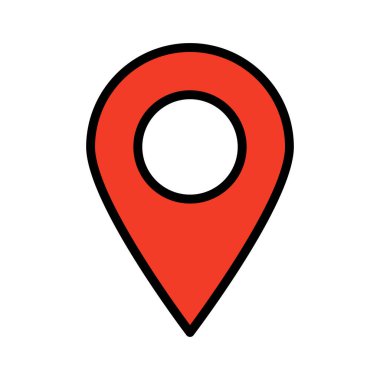 İşaretleyici, navigasyon Kolayca değiştirilebilir veya düzenlenebilir Vektör Simgesi