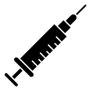 Hayvan aşısı izole edilmiş Vektör simgesi kolayca değiştirilebilir veya düzenlenebilir