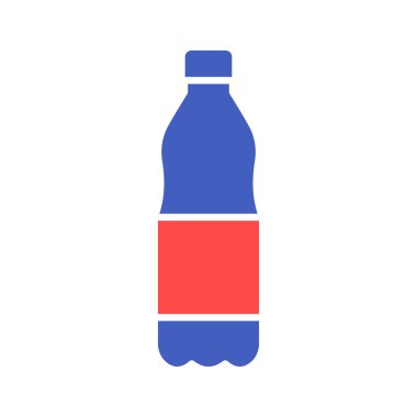 Kolayca değiştirebilen ya da düzenleyebilen şişe izole edilmiş vektör simgesini göster