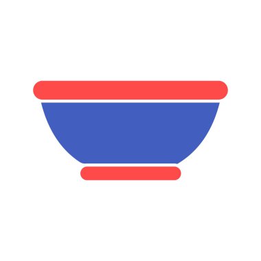 Köpek kasesi izole edilmiş Vektör simgesi kolayca değiştirilebilir ya da düzenlenebilir