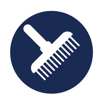 Boyama fırçası izole edilmiş vektör simgesi kolayca düzenlenebilir ya da değiştirilebilir