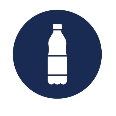 Kolayca değiştirebilen ya da düzenleyebilen şişe izole edilmiş vektör simgesini göster