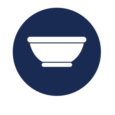 Köpek kasesi izole edilmiş Vektör simgesi kolayca değiştirilebilir ya da düzenlenebilir