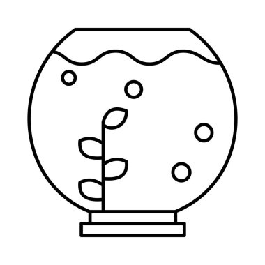 Kolayca değiştirilebilen ya da düzenlenebilen izole edilmiş vektör simgesi