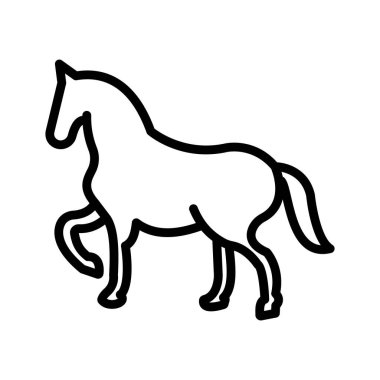 Kolayca değiştirebilen ya da düzenleyebilen tay yalıtılmış Vektör simgesi