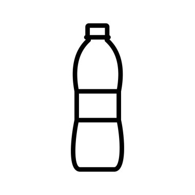 Kolayca değiştirebilen ya da düzenleyebilen şişe izole edilmiş vektör simgesini göster