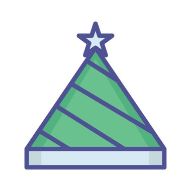 Kolayca değiştirebilen ya da düzenleyebilen doğum günü kapsülü vektörü simgesi